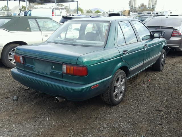 1N4EB31P9RC743030 - 1994 NISSAN SENTRA E GREEN photo 4