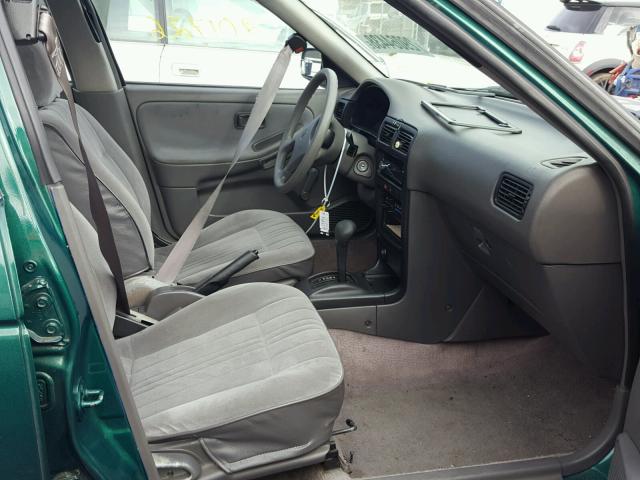 1N4EB31P9RC743030 - 1994 NISSAN SENTRA E GREEN photo 5