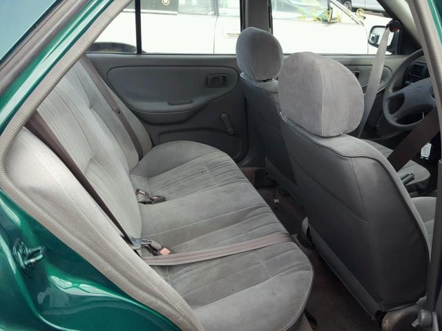 1N4EB31P9RC743030 - 1994 NISSAN SENTRA E GREEN photo 6