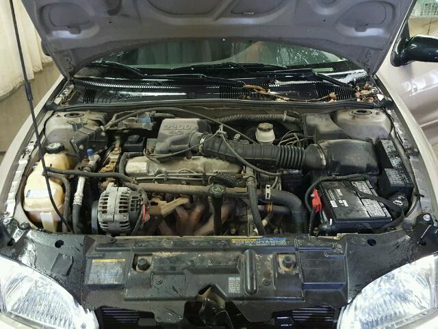 1G1JC524327216985 - 2002 CHEVROLET CAVALIER B TAN photo 7