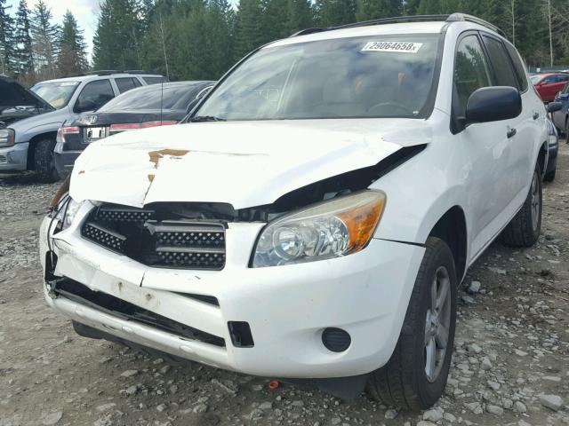 JTMZD33VX76040095 - 2007 TOYOTA RAV4 WHITE photo 2