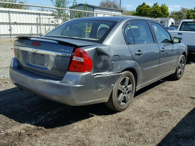 1G1ZU53896F201680 - 2006 CHEVROLET MALIBU LTZ BLACK photo 4