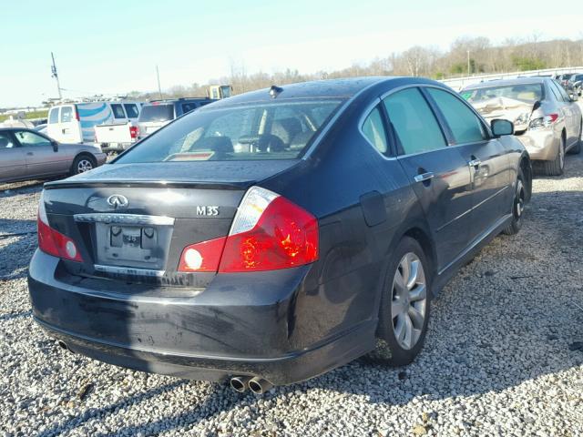 JNKAY01E37M309955 - 2007 INFINITI M35 BASE BLACK photo 4