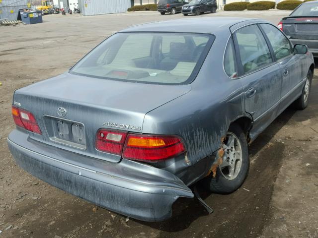 4T1BF18B9WU254287 - 1998 TOYOTA AVALON XL BLUE photo 4