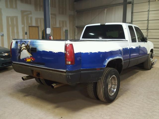 1GTHC39N6PE563979 - 1993 GMC SIERRA C35 TWO TONE photo 4