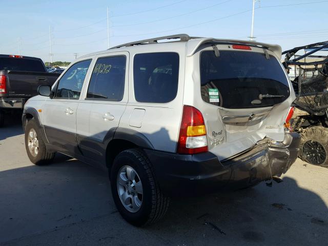 4F2CZ06133KM17639 - 2003 MAZDA TRIBUTE ES SILVER photo 3