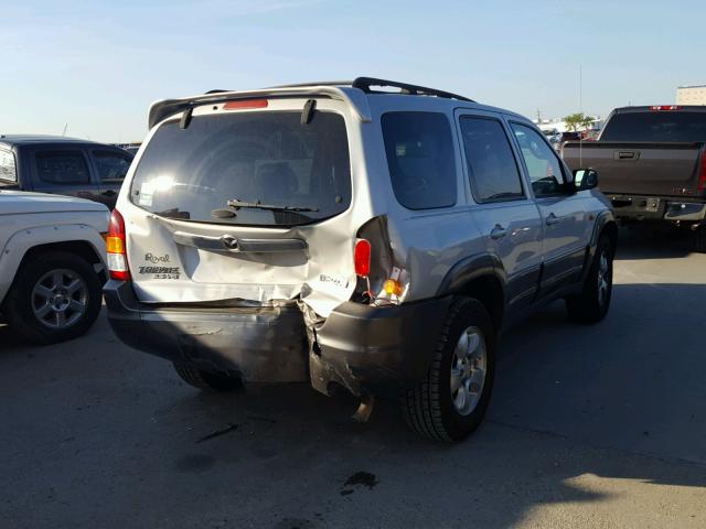 4F2CZ06133KM17639 - 2003 MAZDA TRIBUTE ES SILVER photo 4