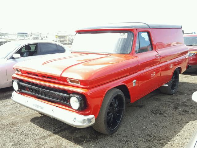 4C145H167173 - 1964 CHEVROLET PANELTRUCK RED photo 2