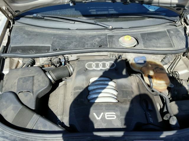 WAUBA34B6XN009153 - 1999 AUDI A6 2.8 QUA GOLD photo 7