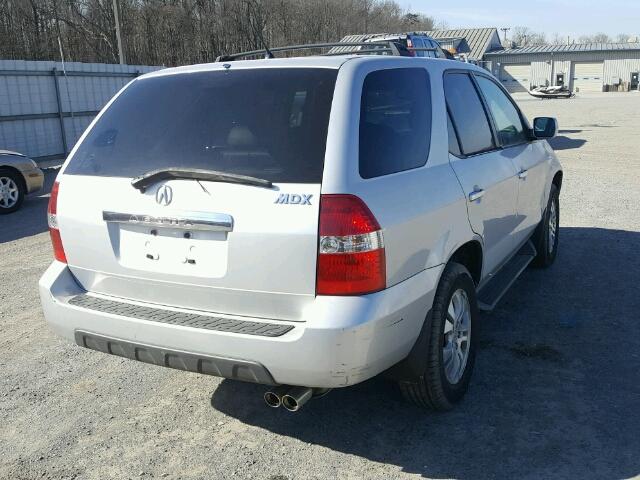 2HNYD18203H540865 - 2003 ACURA MDX SILVER photo 4