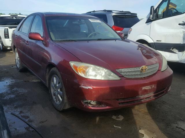 JTDBF30K720009310 - 2002 TOYOTA CAMRY LE BURGUNDY photo 1