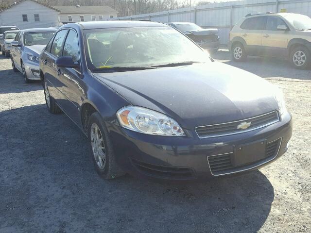 2G1WS55R279255377 - 2007 CHEVROLET IMPALA POL BLUE photo 1