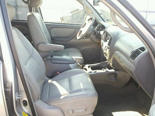 5TDZT38A31S040620 - 2001 TOYOTA SEQUOIA LI SILVER photo 5