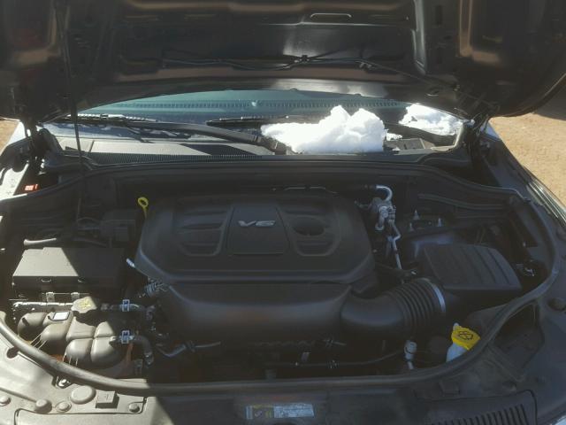 1C4RDJDG2GC424569 - 2016 DODGE DURANGO LI GRAY photo 7