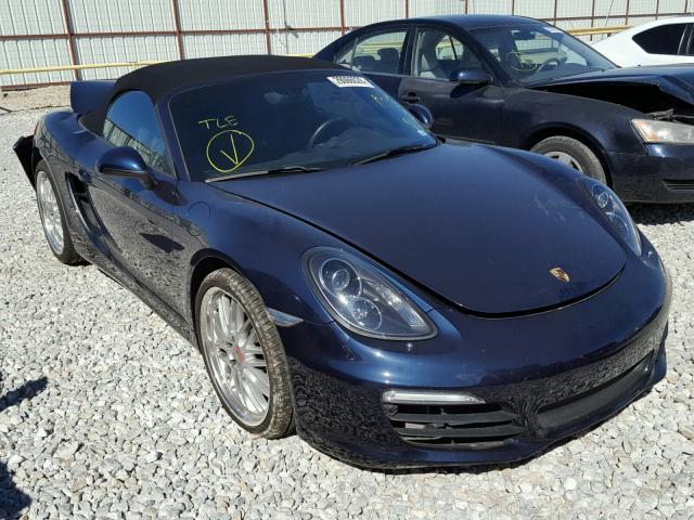 WP0CB2A89ES141443 - 2014 PORSCHE BOXSTER S BLUE photo 1