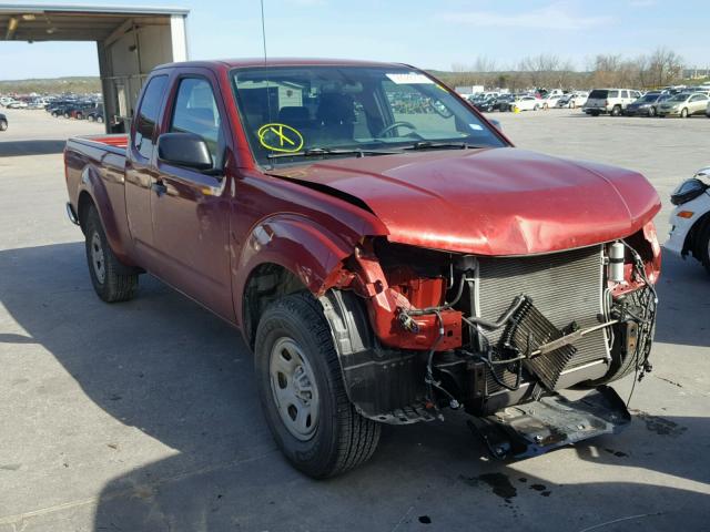 1N6BD0CT9FN764537 - 2015 NISSAN FRONTIER S BURGUNDY photo 1