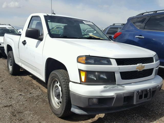 1GCCSBF9XB8137878 - 2011 CHEVROLET COLORADO WHITE photo 1