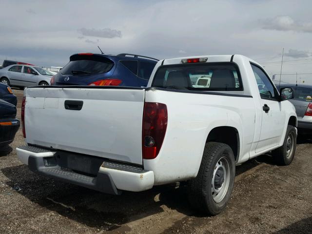 1GCCSBF9XB8137878 - 2011 CHEVROLET COLORADO WHITE photo 4