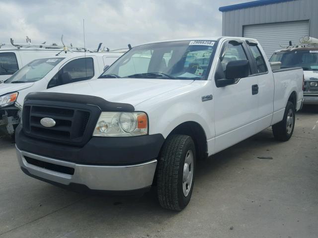 1FTRX12W18FA79049 - 2008 FORD F150 WHITE photo 2