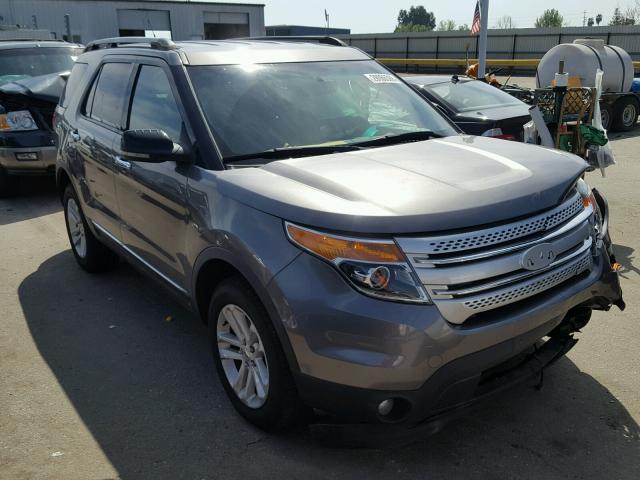 1FMHK8D83BGA93727 - 2011 FORD EXPLORER X GRAY photo 1