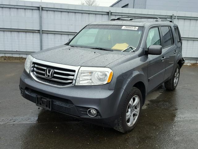 5FNYF4H63CB064203 - 2012 HONDA PILOT EXL GRAY photo 2