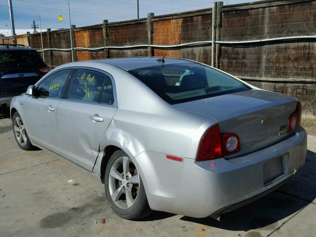 1G1ZF575X9F226098 - 2009 CHEVROLET MALIBU HYB SILVER photo 3