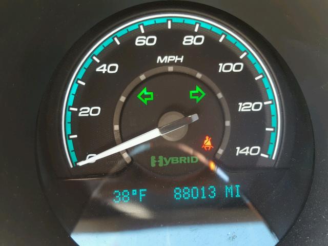 1G1ZF575X9F226098 - 2009 CHEVROLET MALIBU HYB 银色 照片 8