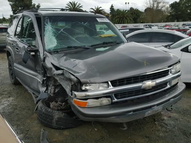 1GNEK13T52J224722 - 2002 CHEVROLET TAHOE K150 GRAY photo 1