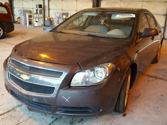 1G1ZA5E0XCF384986 - 2012 CHEVROLET MALIBU LS გრაფიტი ფოტო 2
