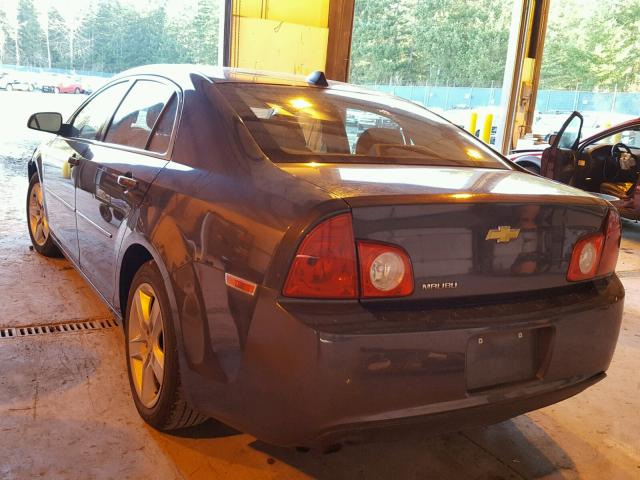 1G1ZA5E0XCF384986 - 2012 CHEVROLET MALIBU LS გრაფიტი ფოტო 3