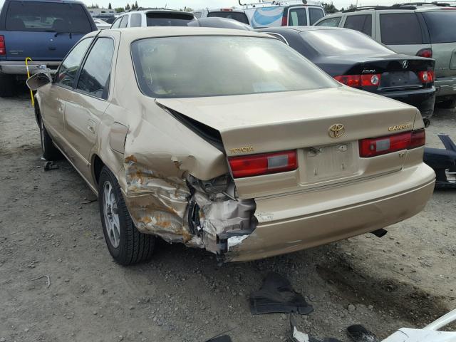 4T1BF22K8VU909701 - 1997 TOYOTA CAMRY CE GOLD photo 3