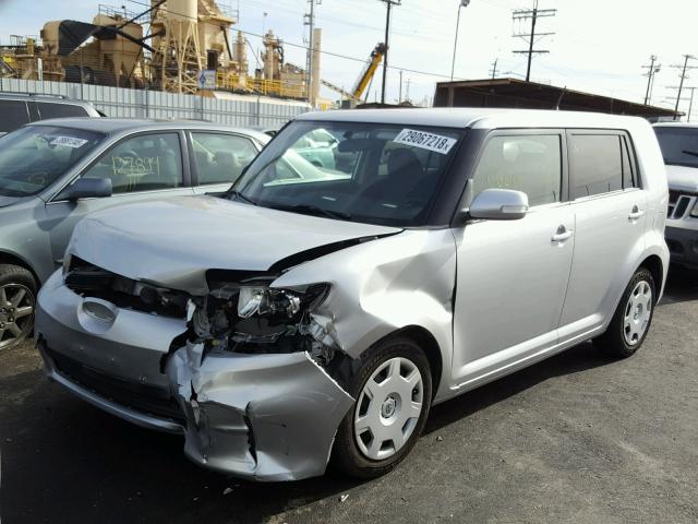 JTLZE4FE2B1137669 - 2011 TOYOTA SCION XB ვერცხლისფერი ფოტო 2