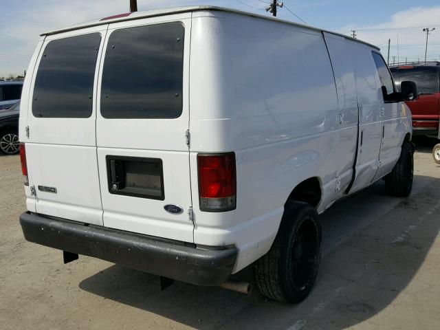 1FTNE14W08DA73935 - 2008 FORD ECONOLINE WHITE photo 4