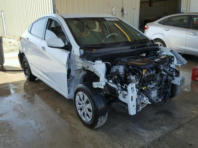 KMHCT4AE4GU152139 - 2016 HYUNDAI ACCENT SE WHITE photo 1