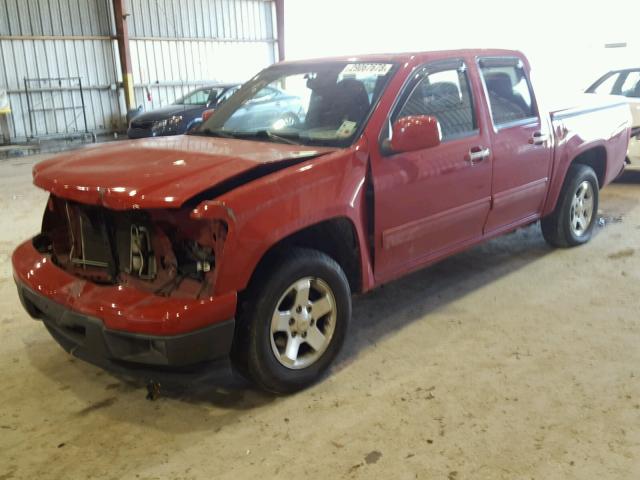 1GCDSCDE4A8131101 - 2010 CHEVROLET COLORADO L RED photo 2