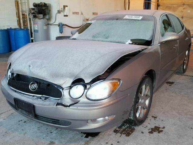 2G4WD582571229950 - 2007 BUICK LACROSSE C GOLD photo 2