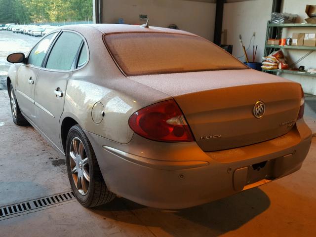 2G4WD582571229950 - 2007 BUICK LACROSSE C GOLD photo 3