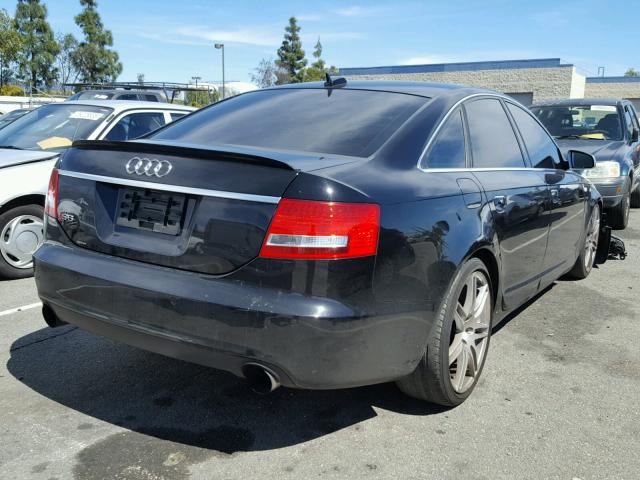 WAUDG74F76N028228 - 2006 AUDI A6 3.2 QUA BLACK photo 4