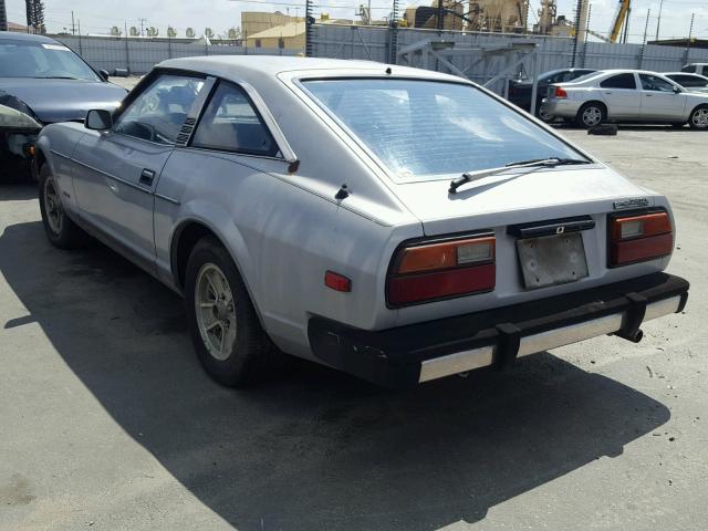 JN1HZ06S4BX193915 - 1981 DATSUN 280ZX 2+2 SILVER photo 3