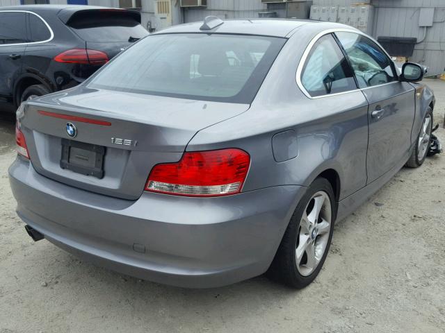 WBAUP7C50BVP21113 - 2011 BMW 128 I SILVER photo 4