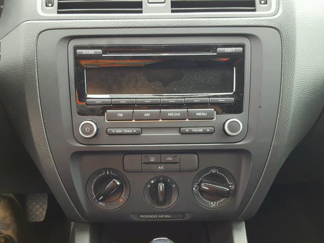 3VW2K7AJ8EM257721 - 2014 VOLKSWAGEN JETTA BASE 银色 照片 9