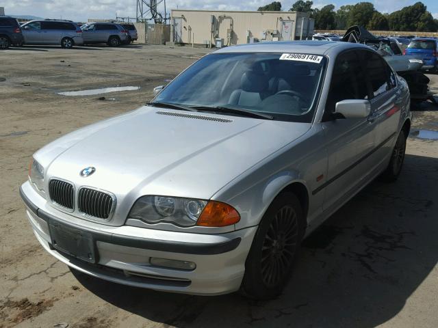 WBAAV53481FJ68787 - 2001 BMW 330 I SILVER photo 2