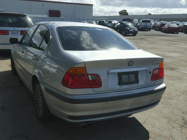 WBAAV53481FJ68787 - 2001 BMW 330 I SILVER photo 3