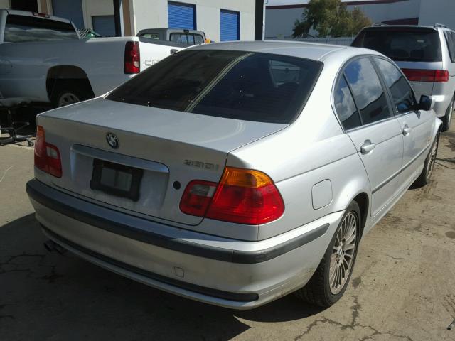 WBAAV53481FJ68787 - 2001 BMW 330 I SILVER photo 4