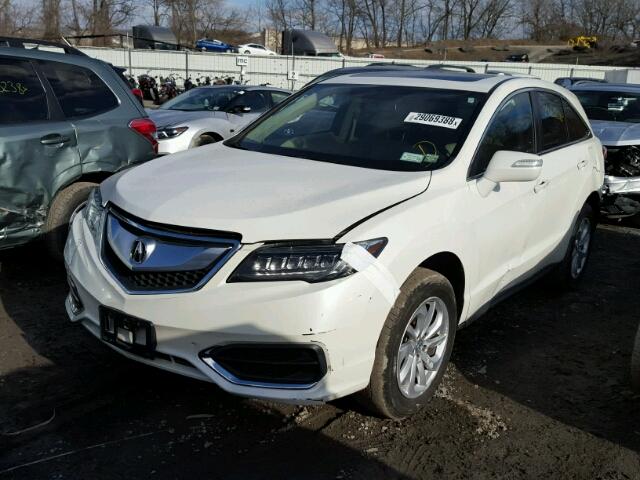 5J8TB4H36HL039992 - 2017 ACURA RDX BASE WHITE photo 2