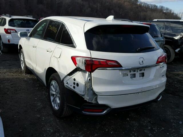 5J8TB4H36HL039992 - 2017 ACURA RDX BASE WHITE photo 3