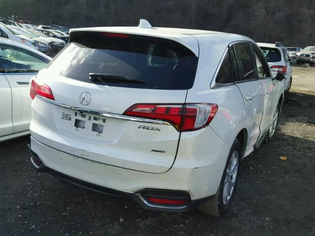 5J8TB4H36HL039992 - 2017 ACURA RDX BASE WHITE photo 4