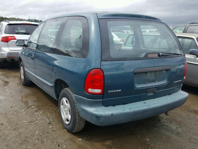 2B4FP25B3YR686609 - 2000 DODGE CARAVAN GREEN photo 3