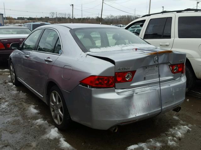 JH4CL96894C027917 - 2004 ACURA TSX SILVER photo 3