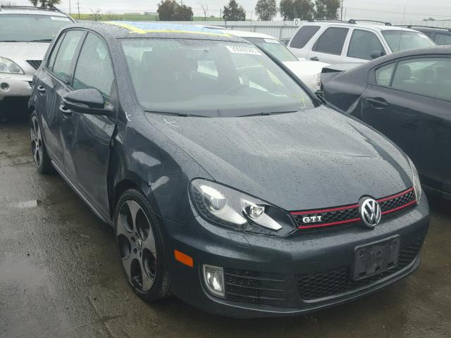 WVWHD7AJ0CW054326 - 2012 VOLKSWAGEN GTI GRAY photo 1